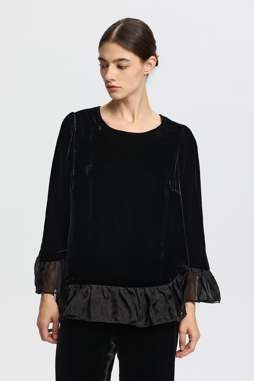 Seraphine Velvet Top