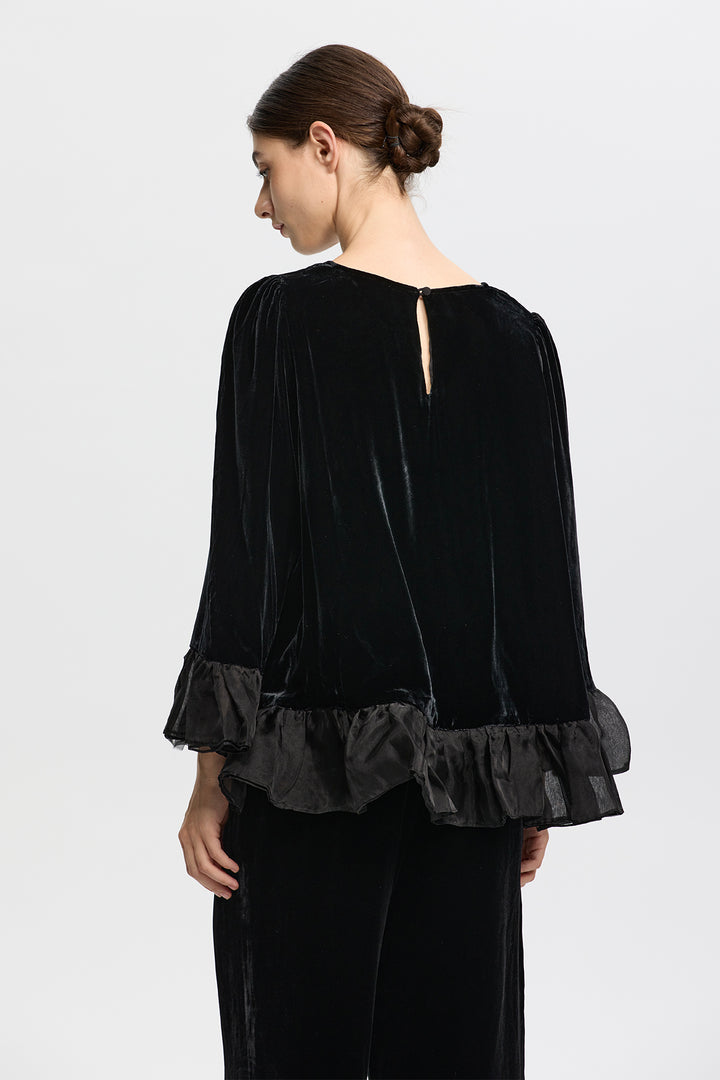 Seraphine Velvet Top