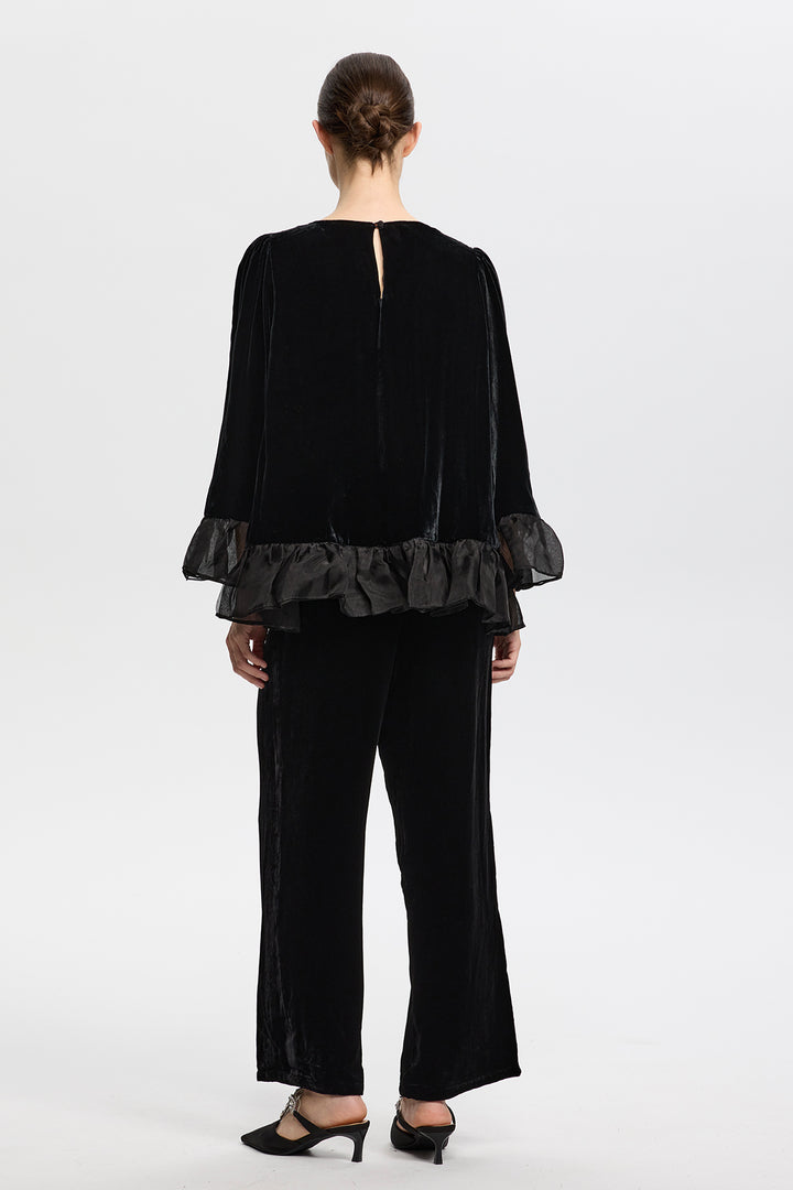 Seraphine Velvet Top