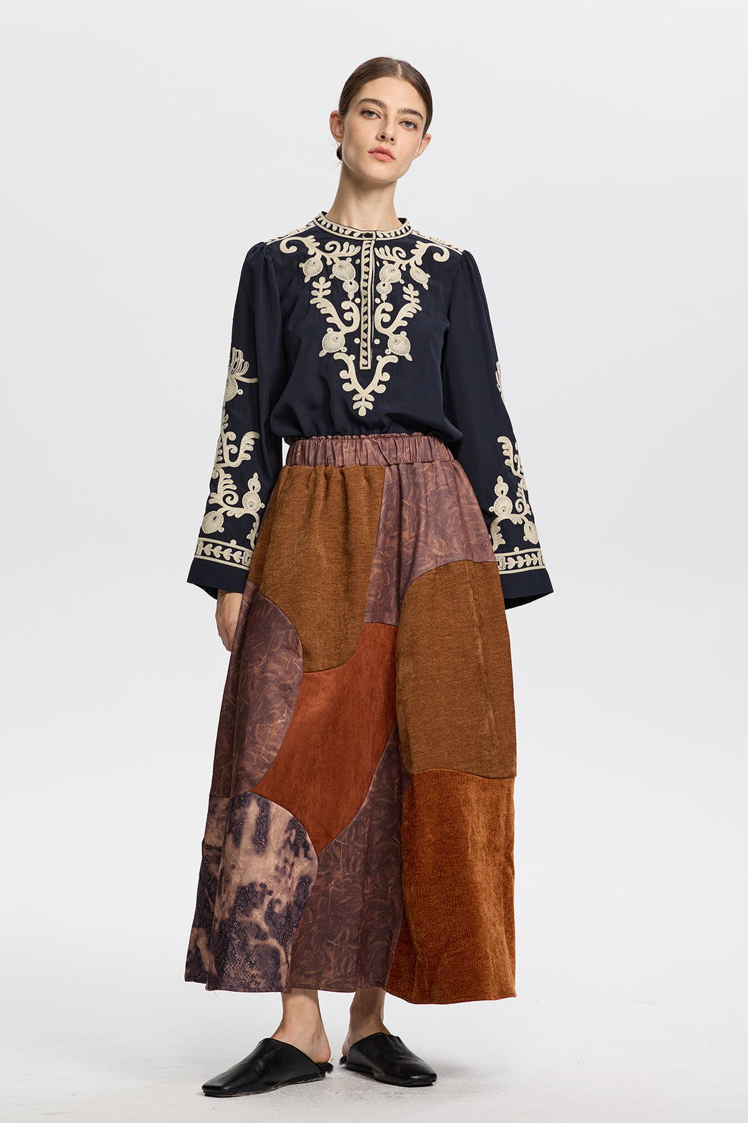 Maribel Splice Skirt