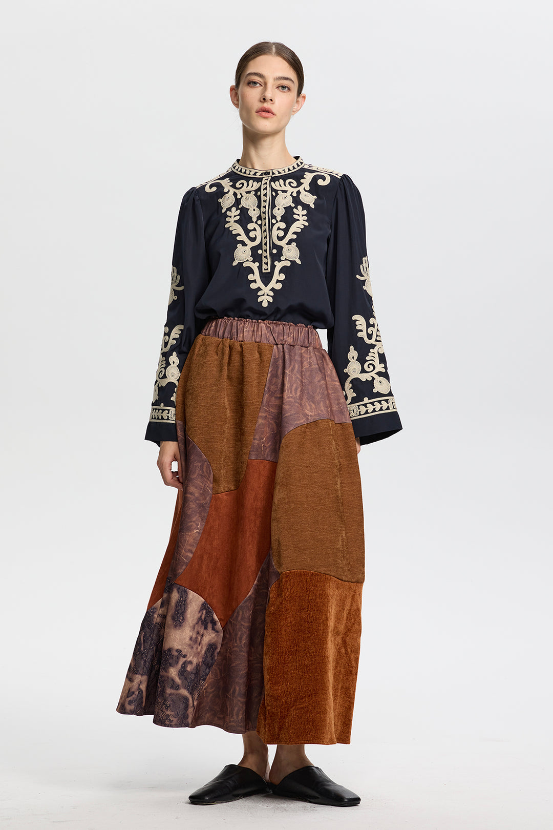 Maribel Splice Skirt