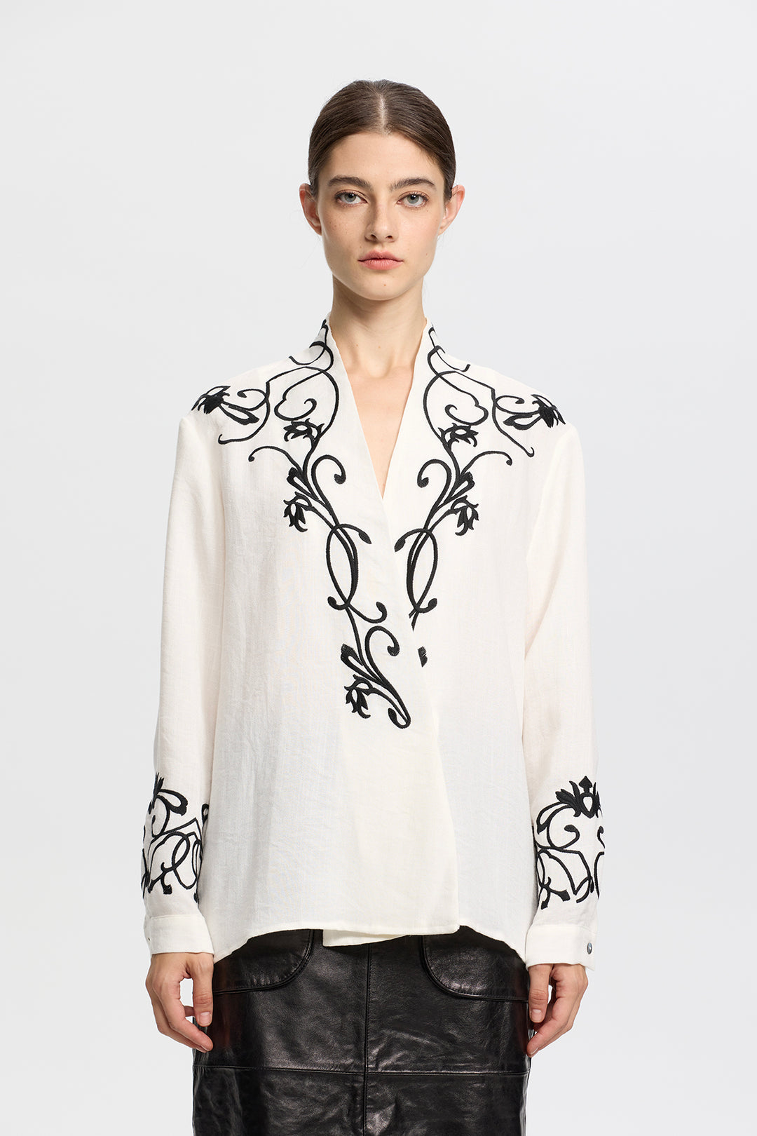 Calla Embroidered Shirt