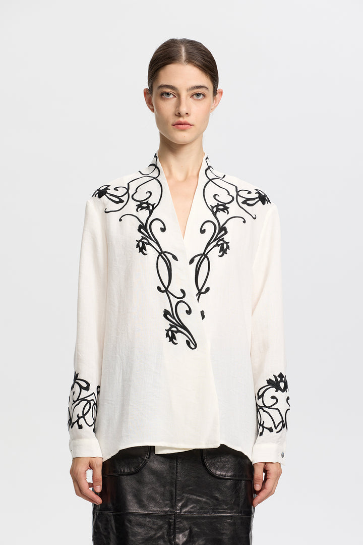 Calla Embroidered Shirt
