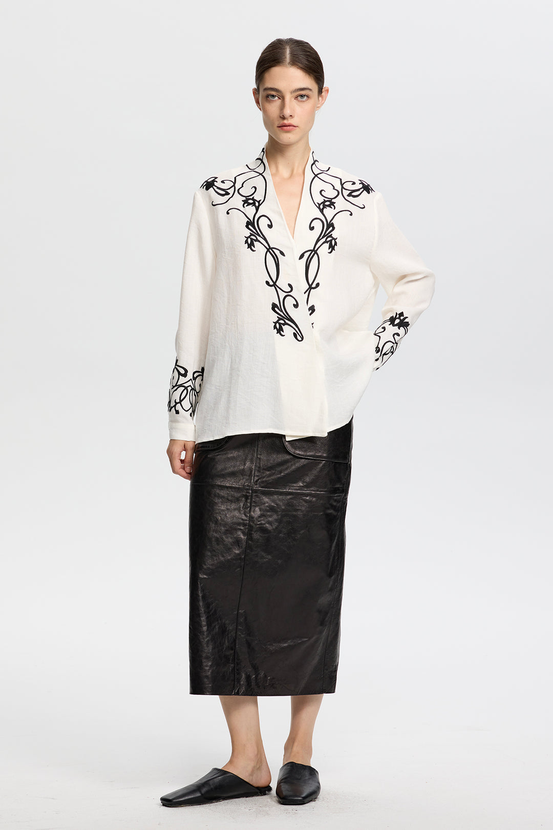Calla Embroidered Shirt