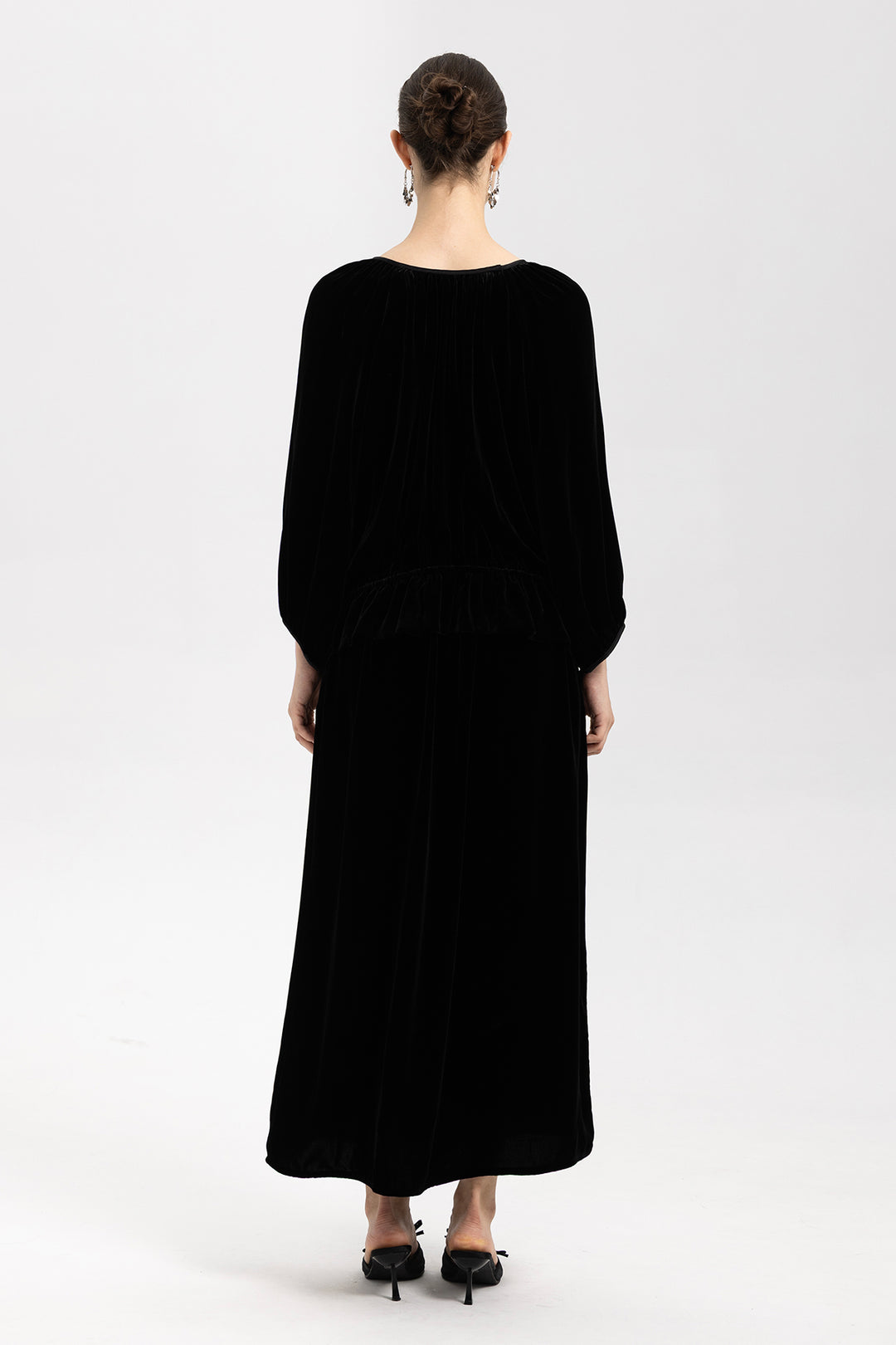 Emilia Velvet Beaded Two Piece Set