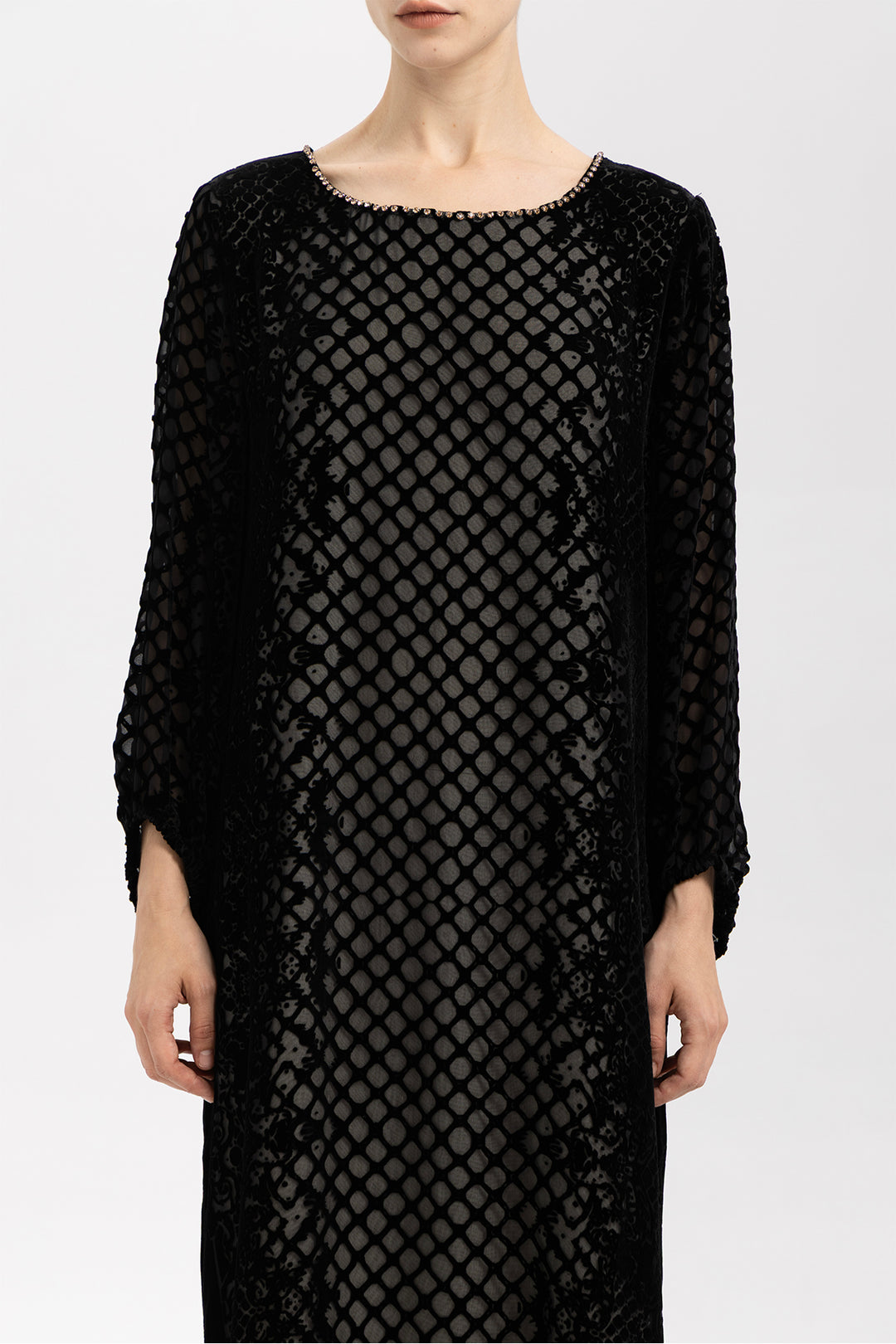 Sabine Velvet Maxi Dress