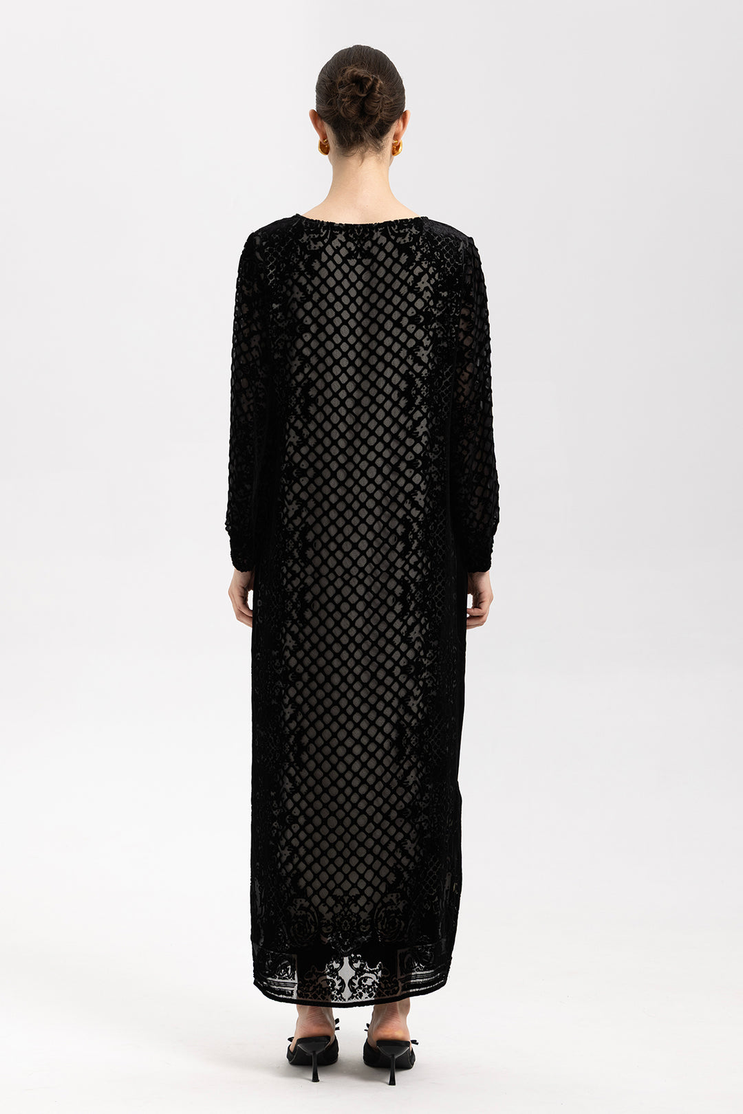 Sabine Velvet Maxi Dress