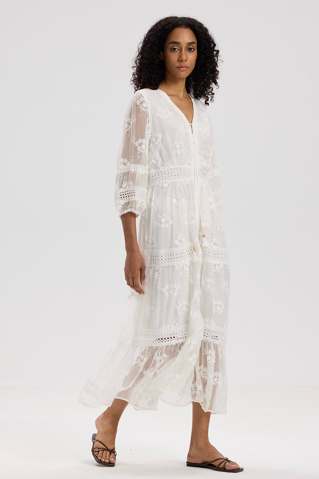 Satine Lace Maxi Dress