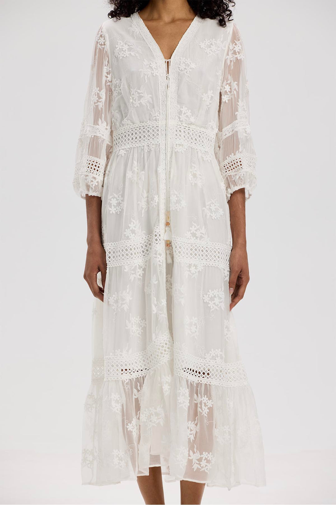 Satine Lace Maxi Dress