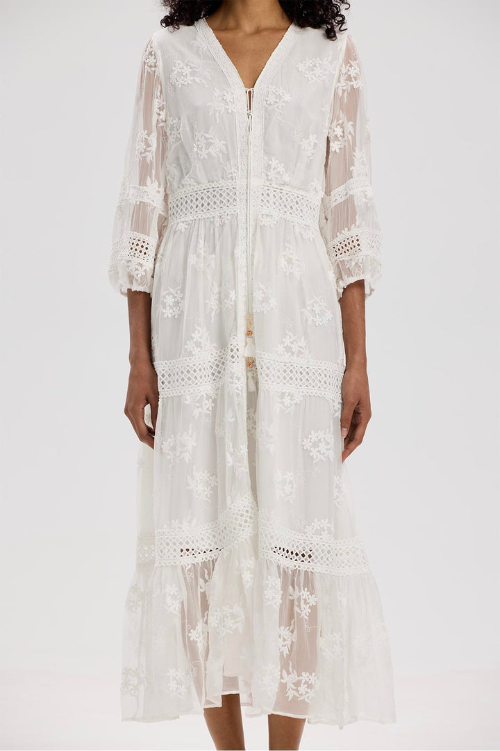 Satine Lace Maxi Dress