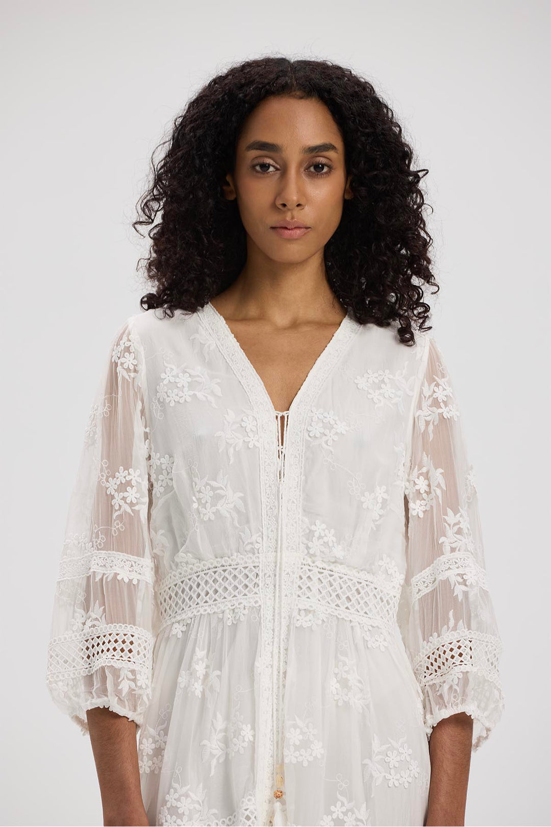 Satine Lace Maxi Dress