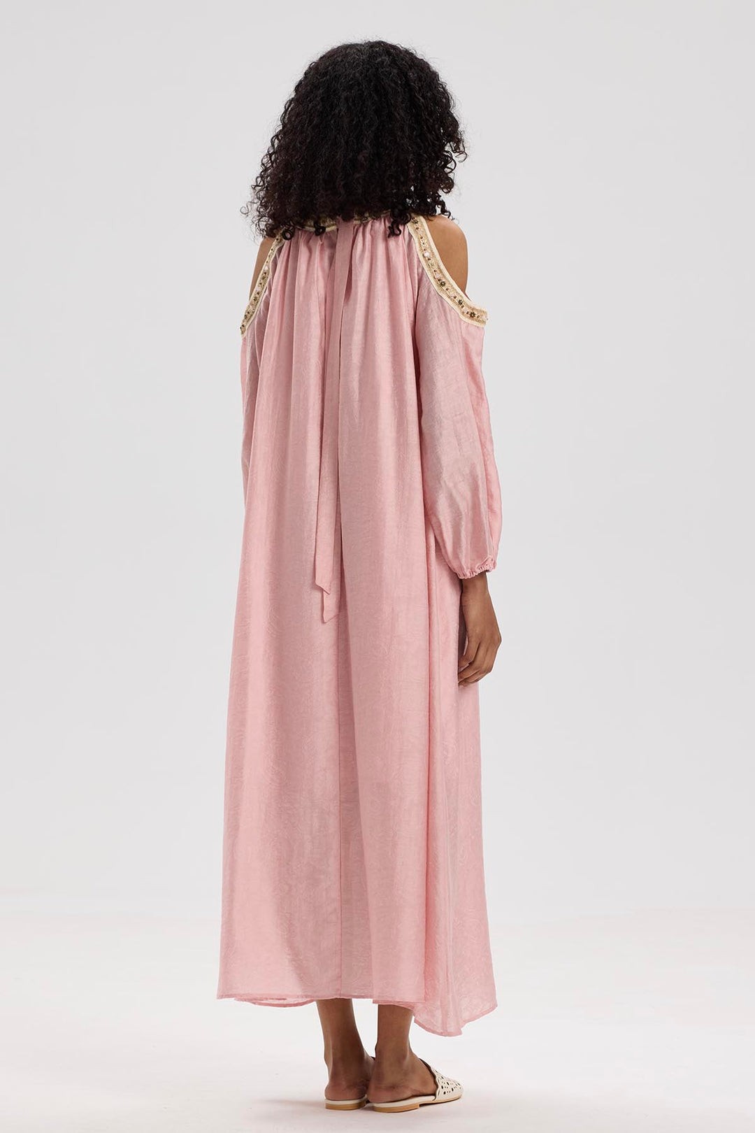 Caprice Off Shoulder Maxi Dress