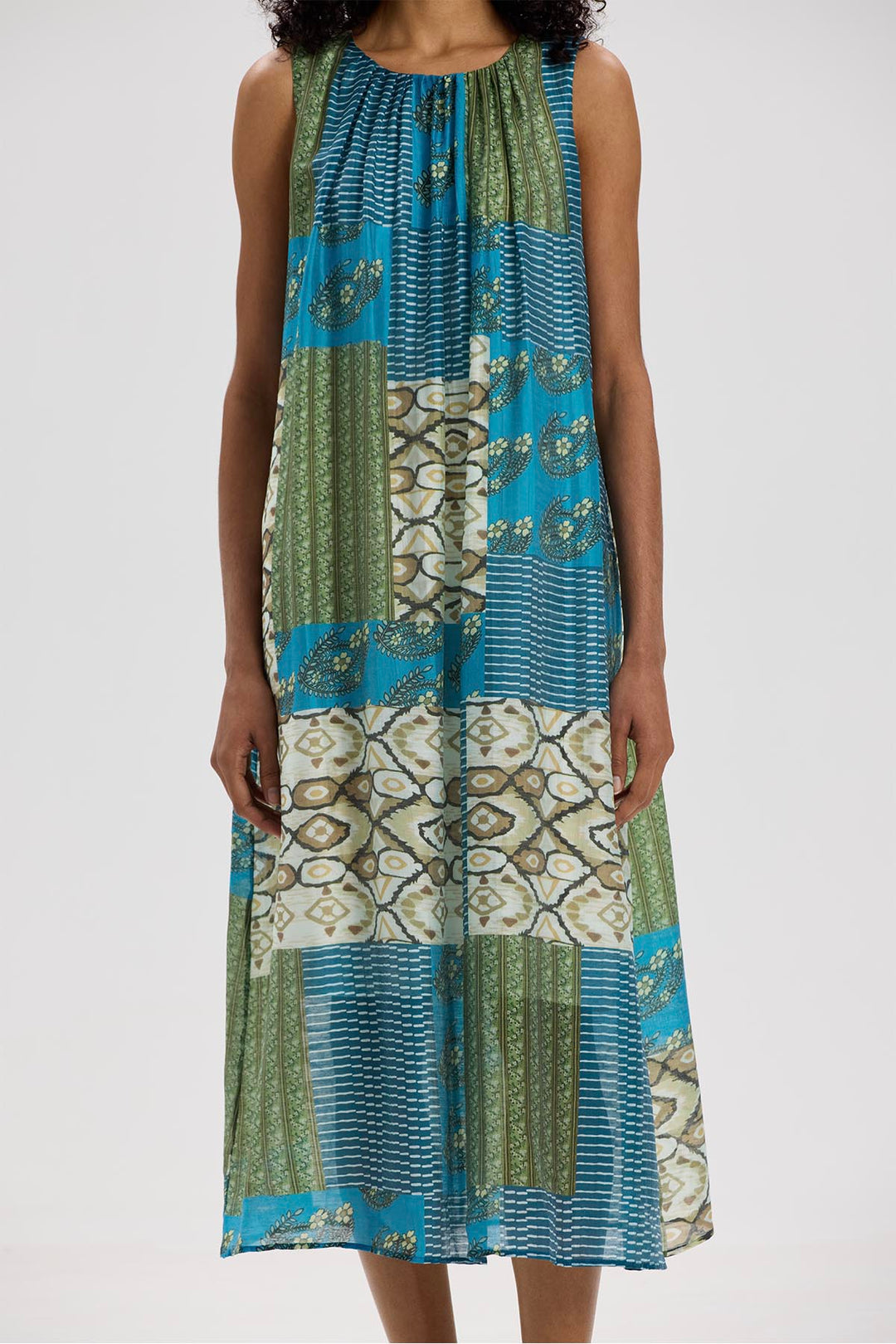 Heiress Sleeveless Print Dress