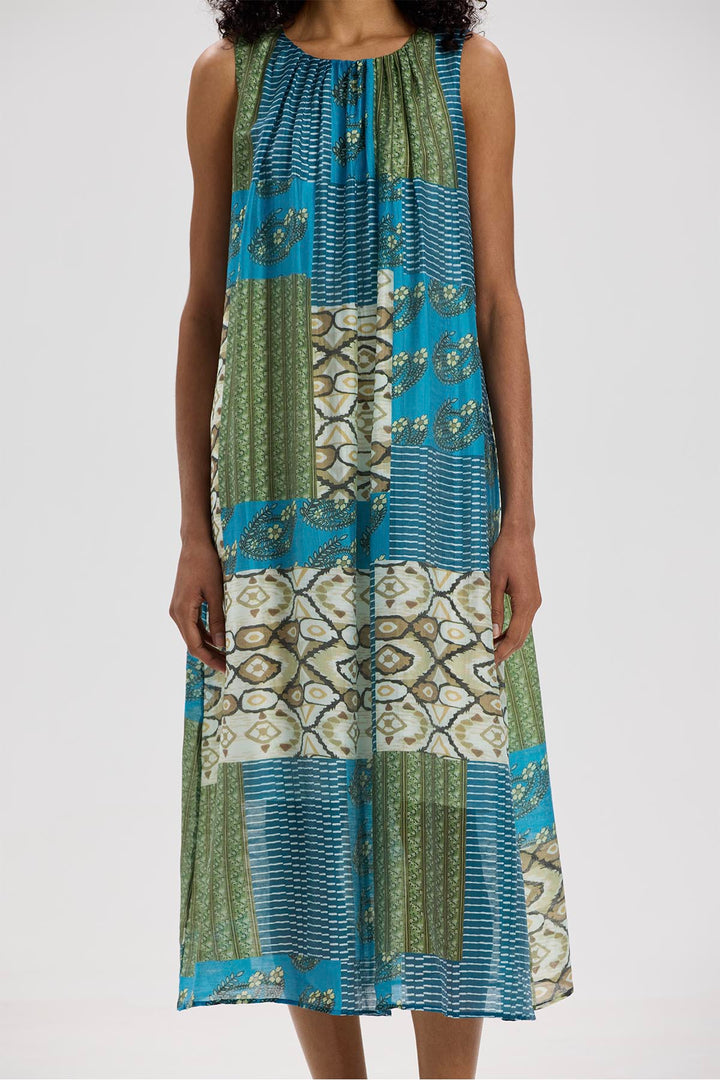 Heiress Sleeveless Print Dress