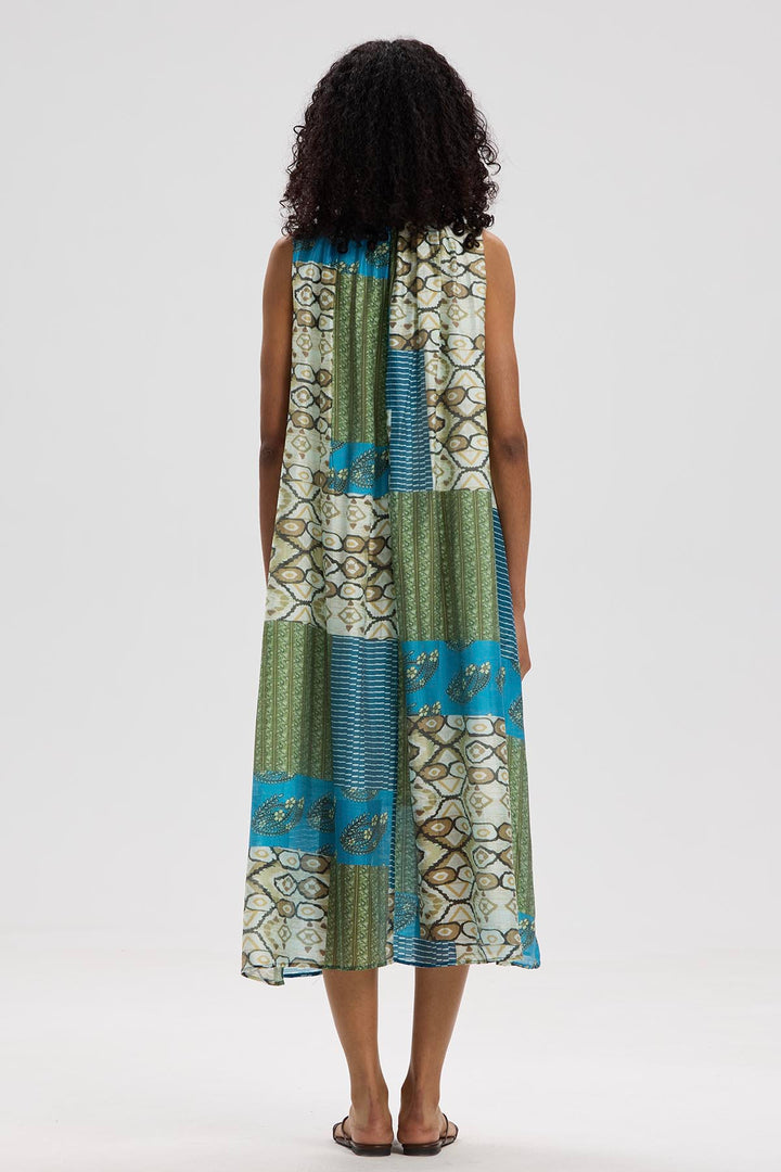 Heiress Sleeveless Print Dress