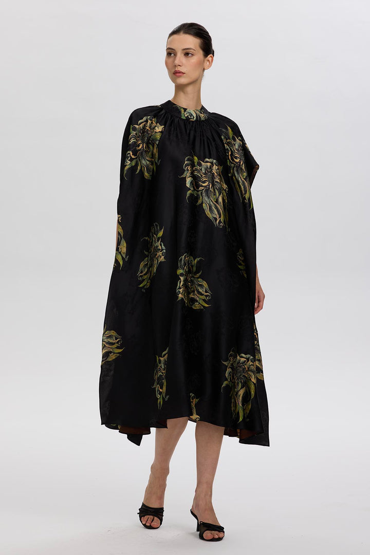 Arlise Batwing Sleeve Oversize Dress