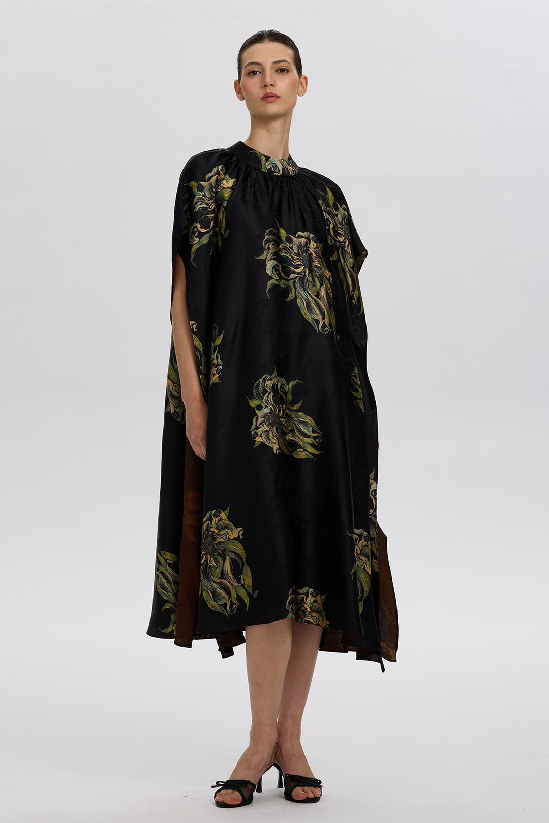 Arlise Batwing Sleeve Oversize Dress