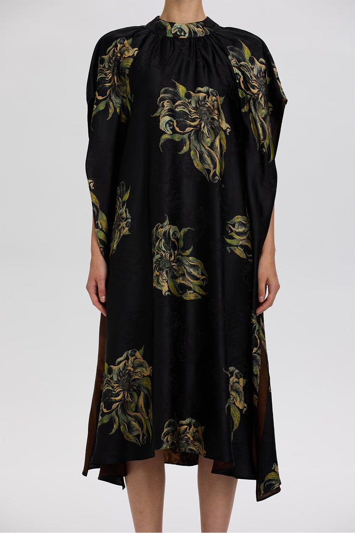 Arlise Batwing Sleeve Oversize Dress