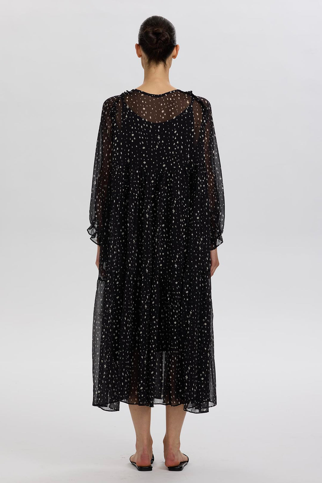 Maelis Silk Maxi Dress