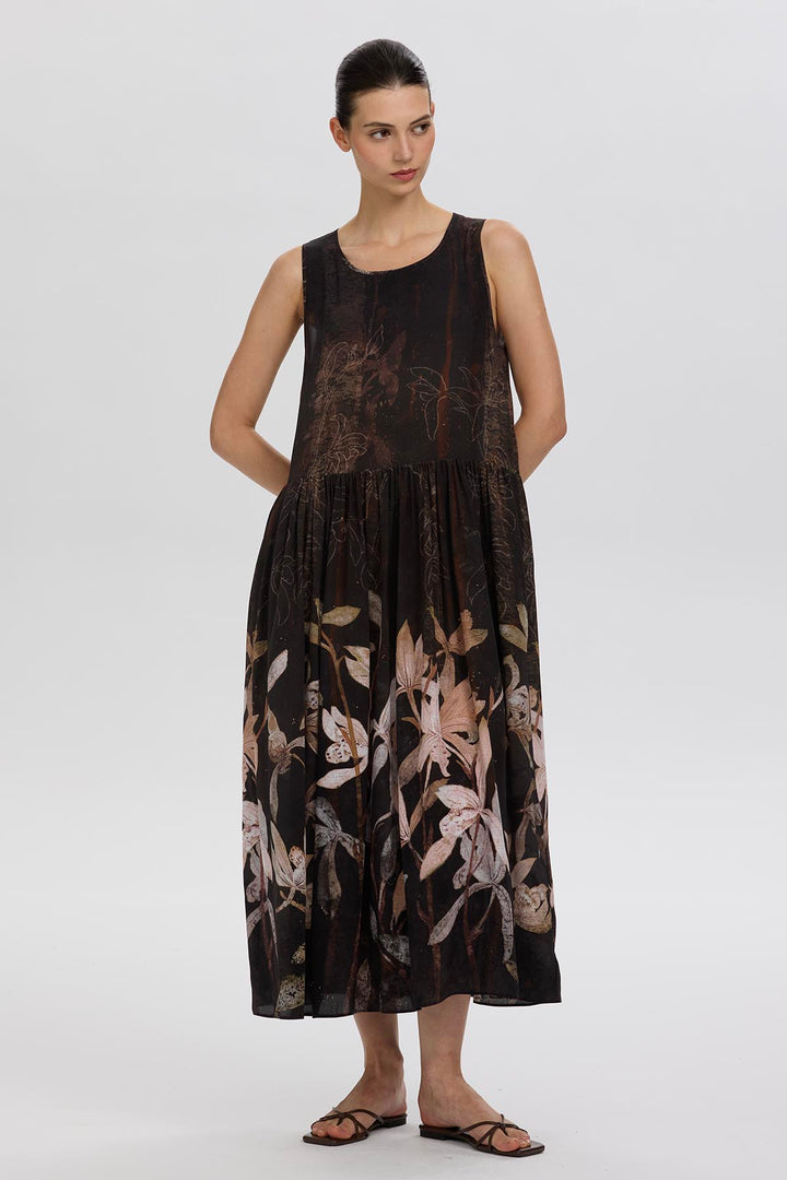 Melusine Print Dress