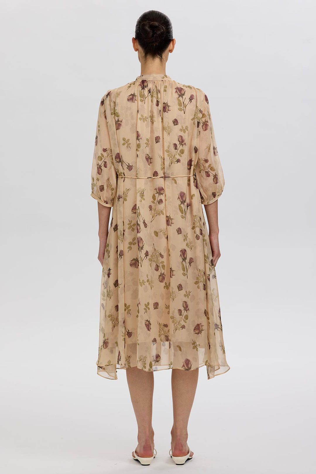 Avril Elegant Rose Dress