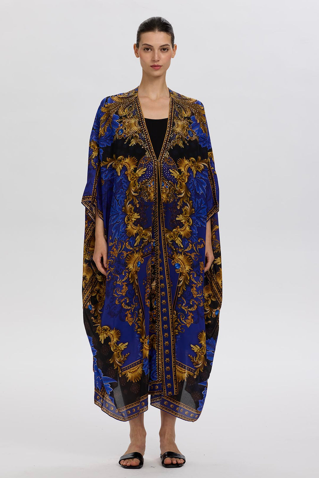 Leonora Silk Cover Up
