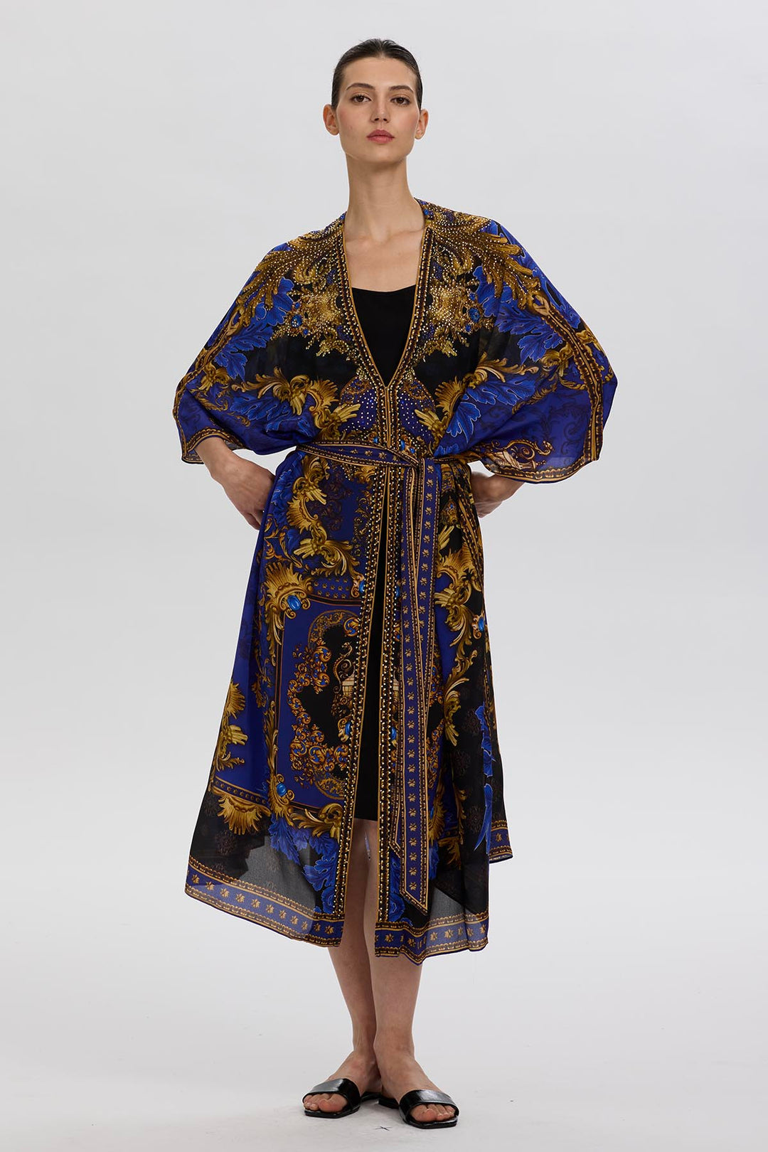 Leonora Silk Cover Up