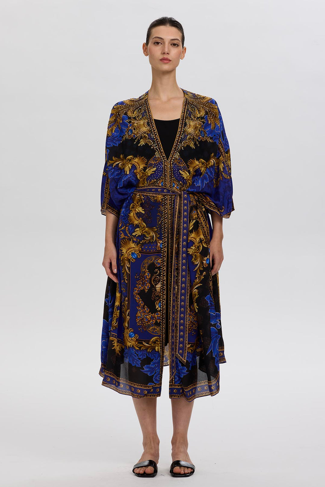 Leonora Silk Cover Up
