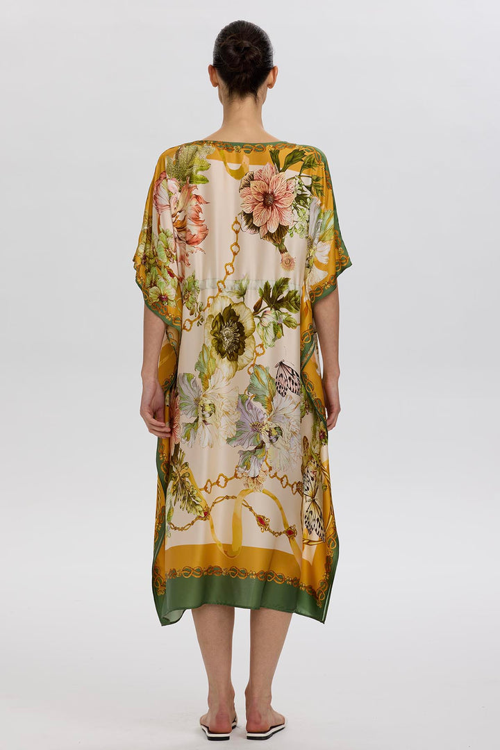 Ottilie V-Neck Print Dress