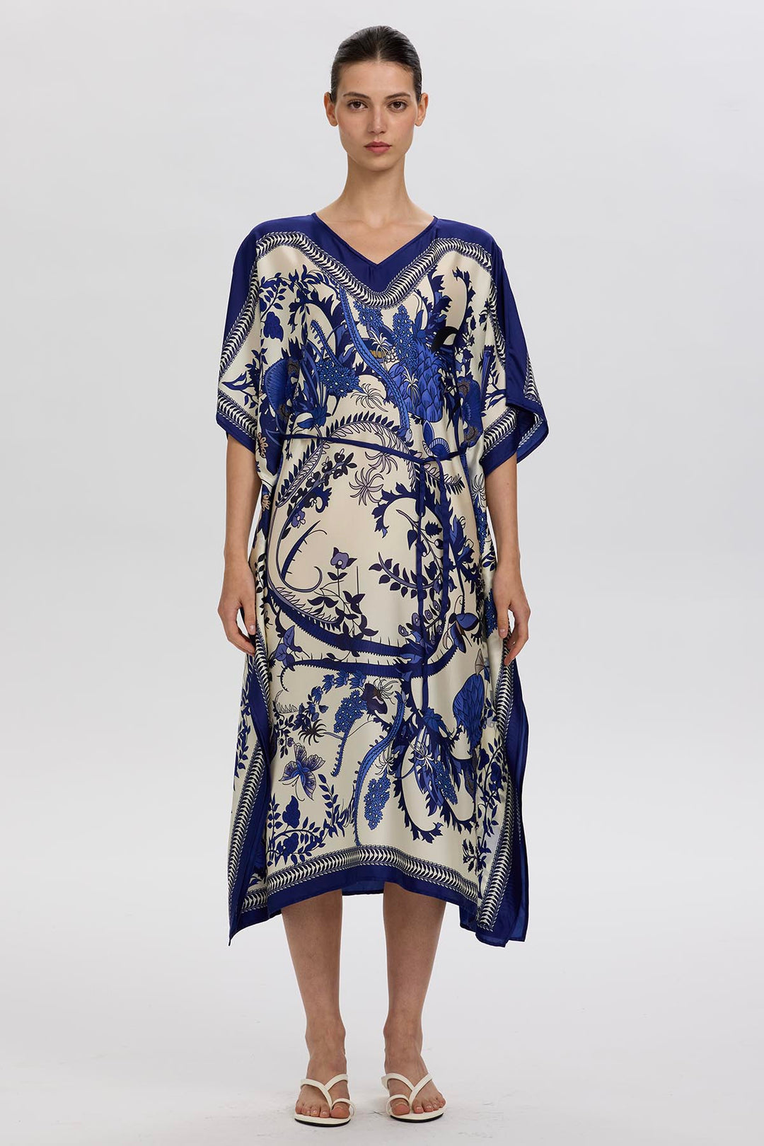 Ottilie V-Neck Print Dress