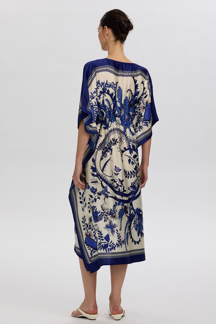 Ottilie V-Neck Print Dress