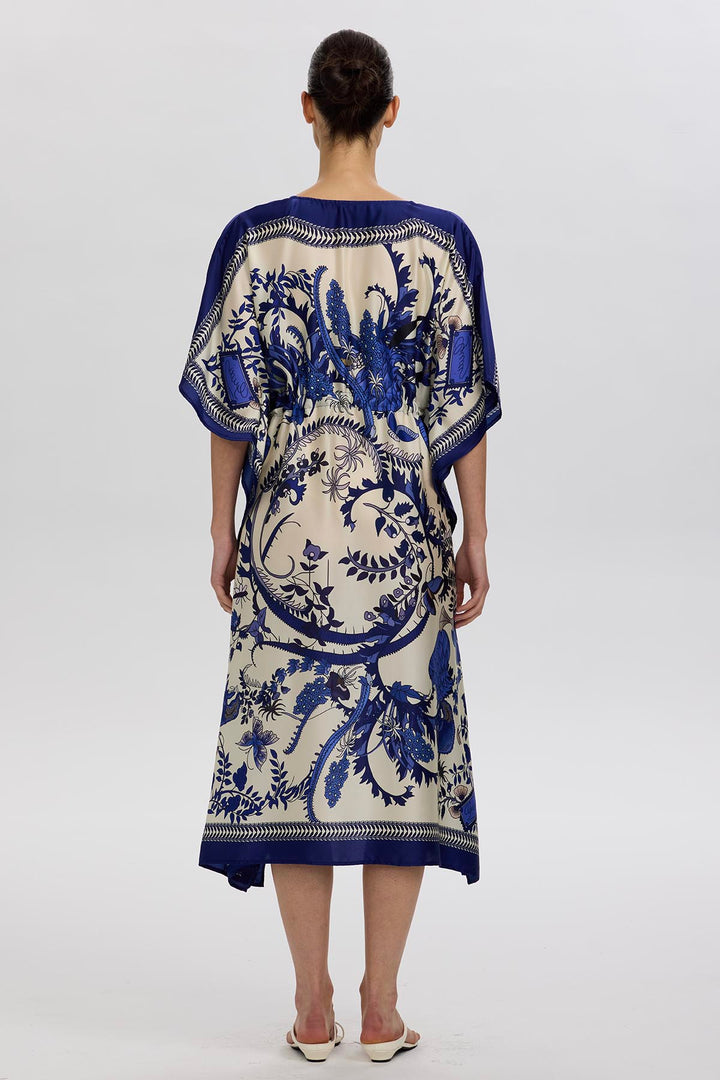 Ottilie V-Neck Print Dress