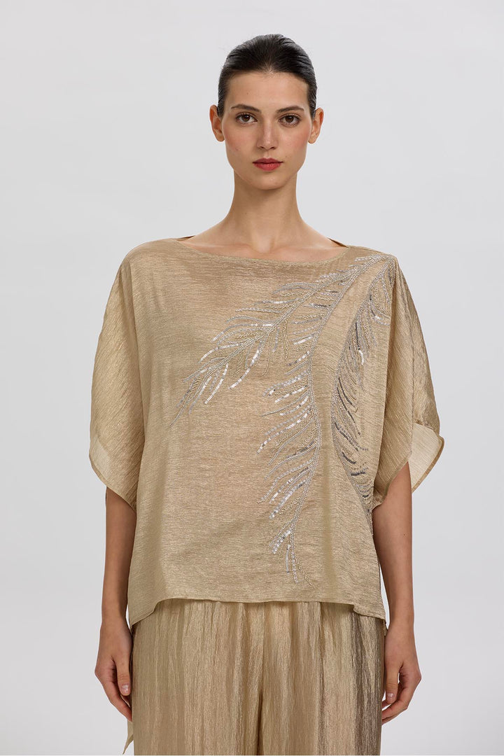 Anaya Short Sleeve Handmade Beading Set