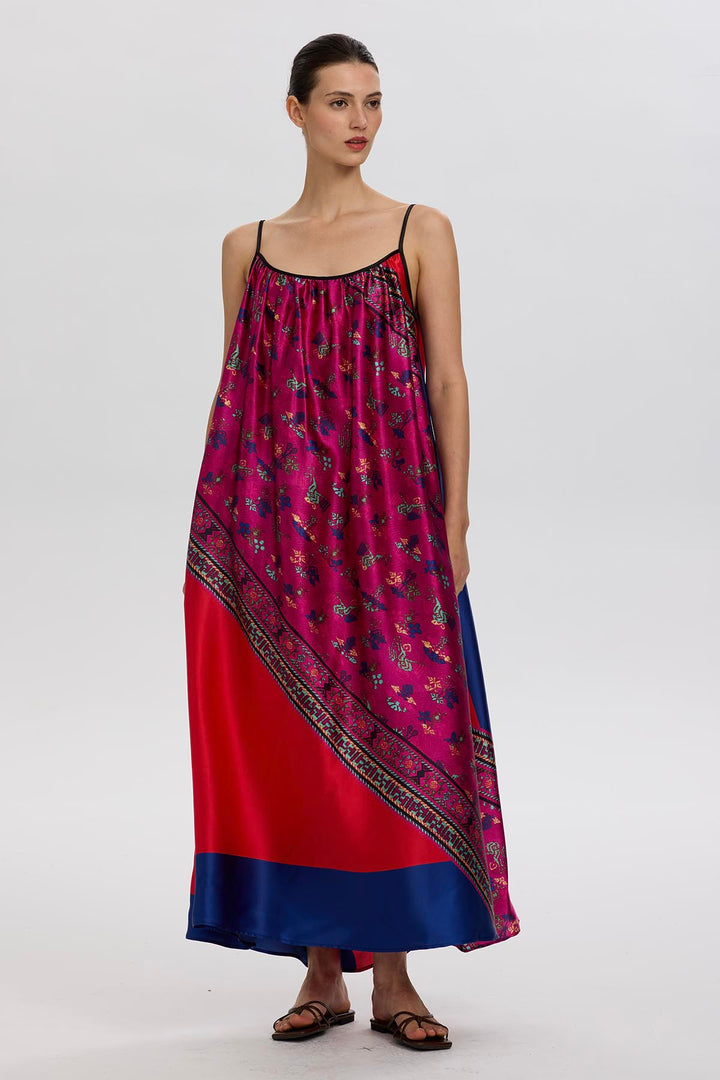 Orient Bloom Terrie Dress