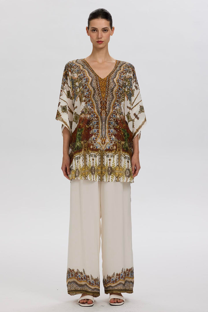 Billie Casual Silk Two Set