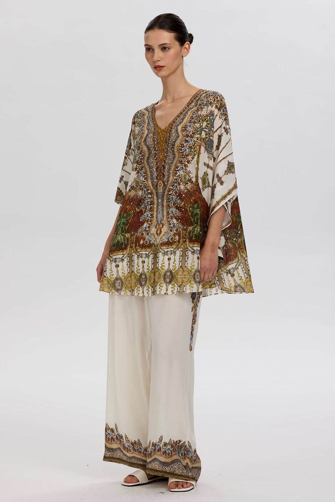 Billie Casual Silk Two Set