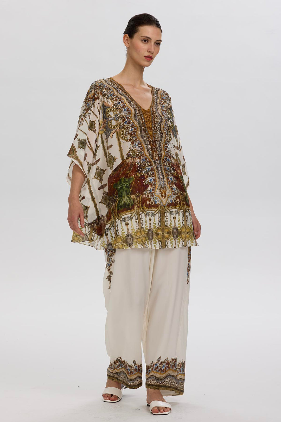 Billie Casual Silk Two Set