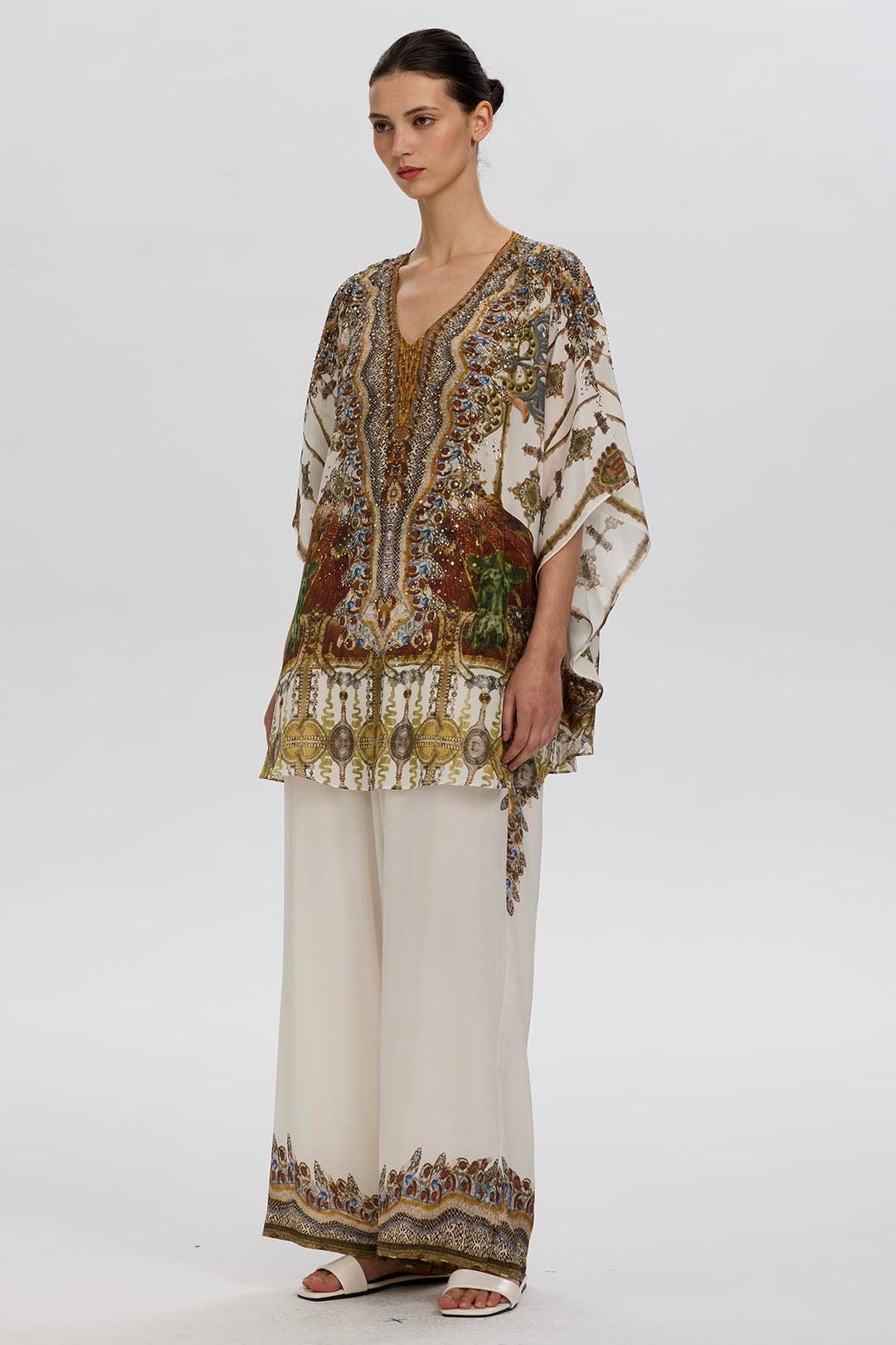 Billie Casual Silk Two Set