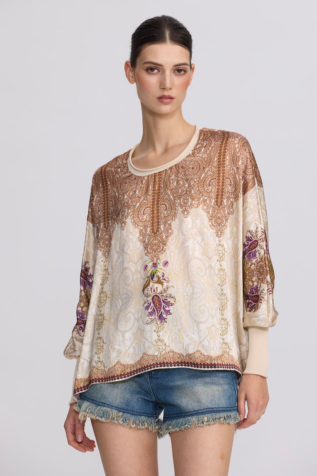 Amaria Print Top