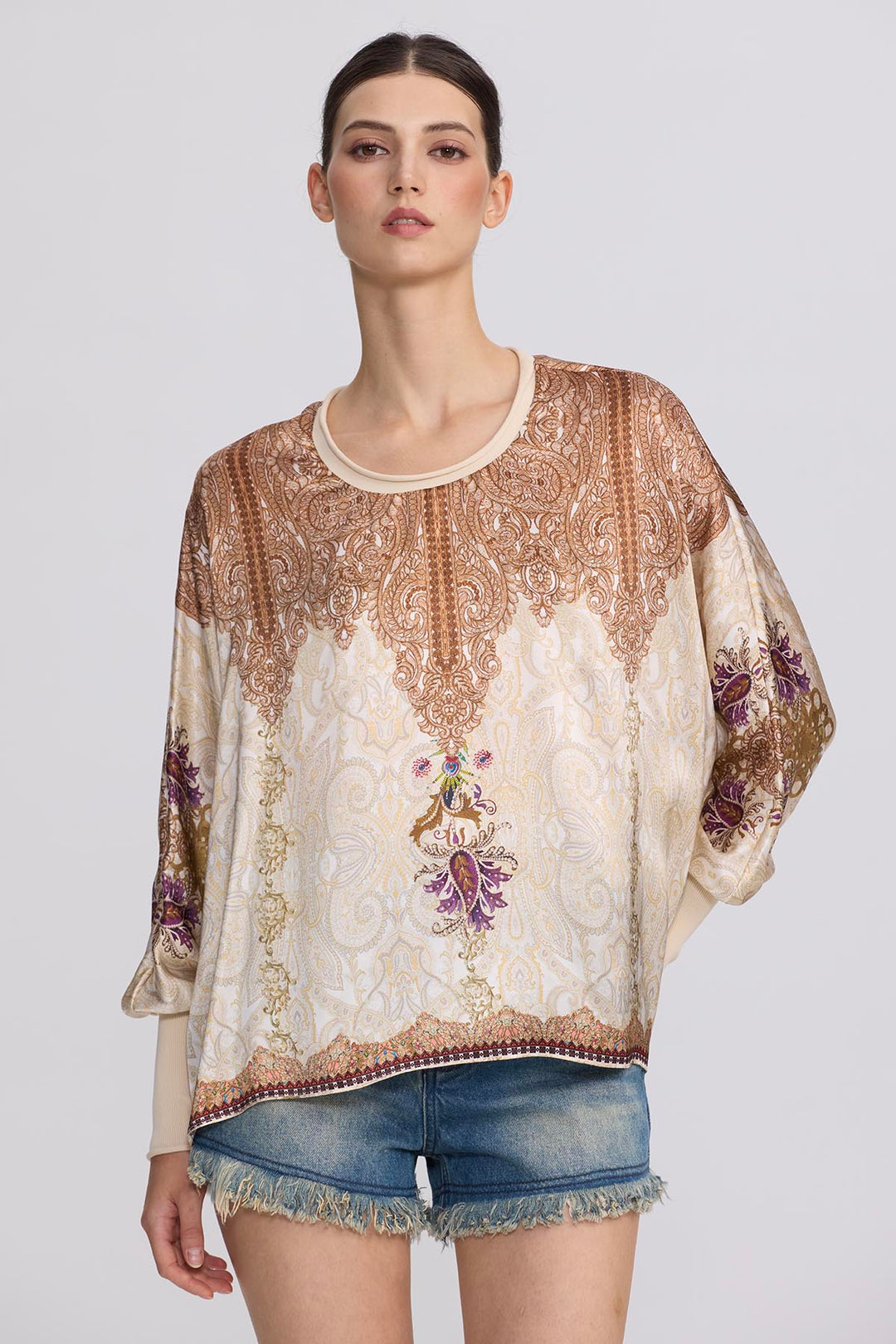 Amaria Print Top