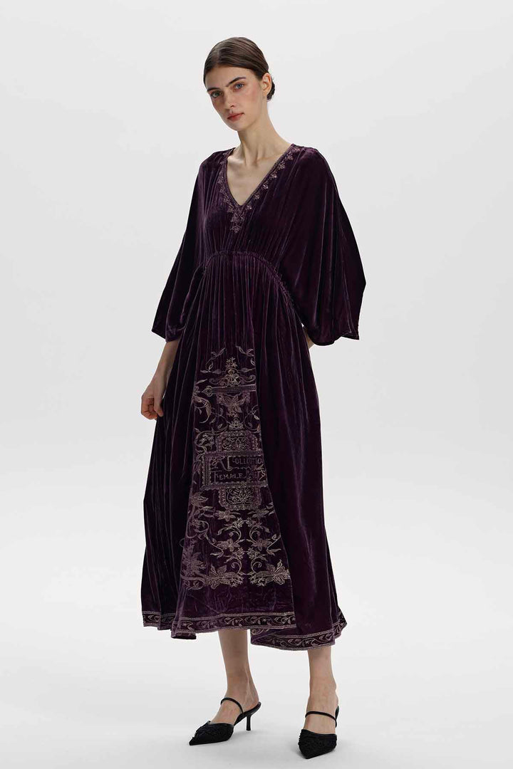 Amalia Velvet Dress
