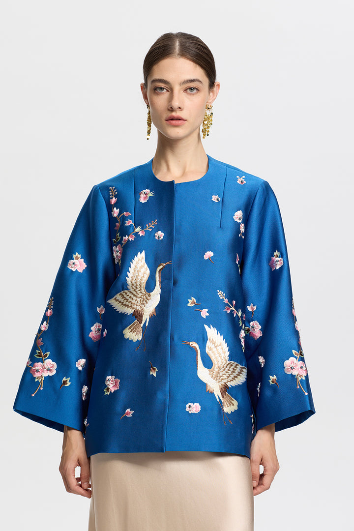 Selena Vintage Embroidered Jacket