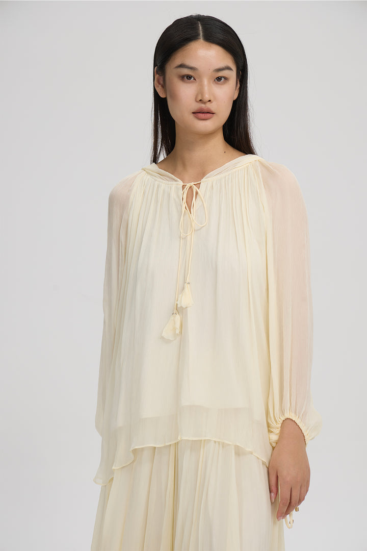 Livia Silk Set Cream