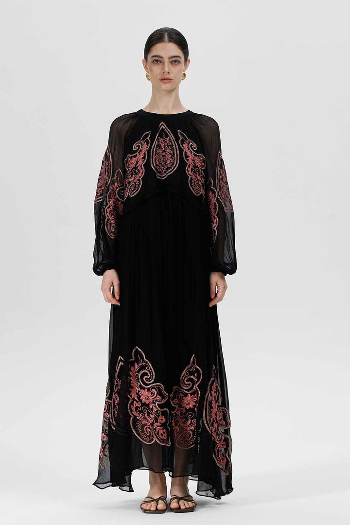 Mila Embroidered Dress
