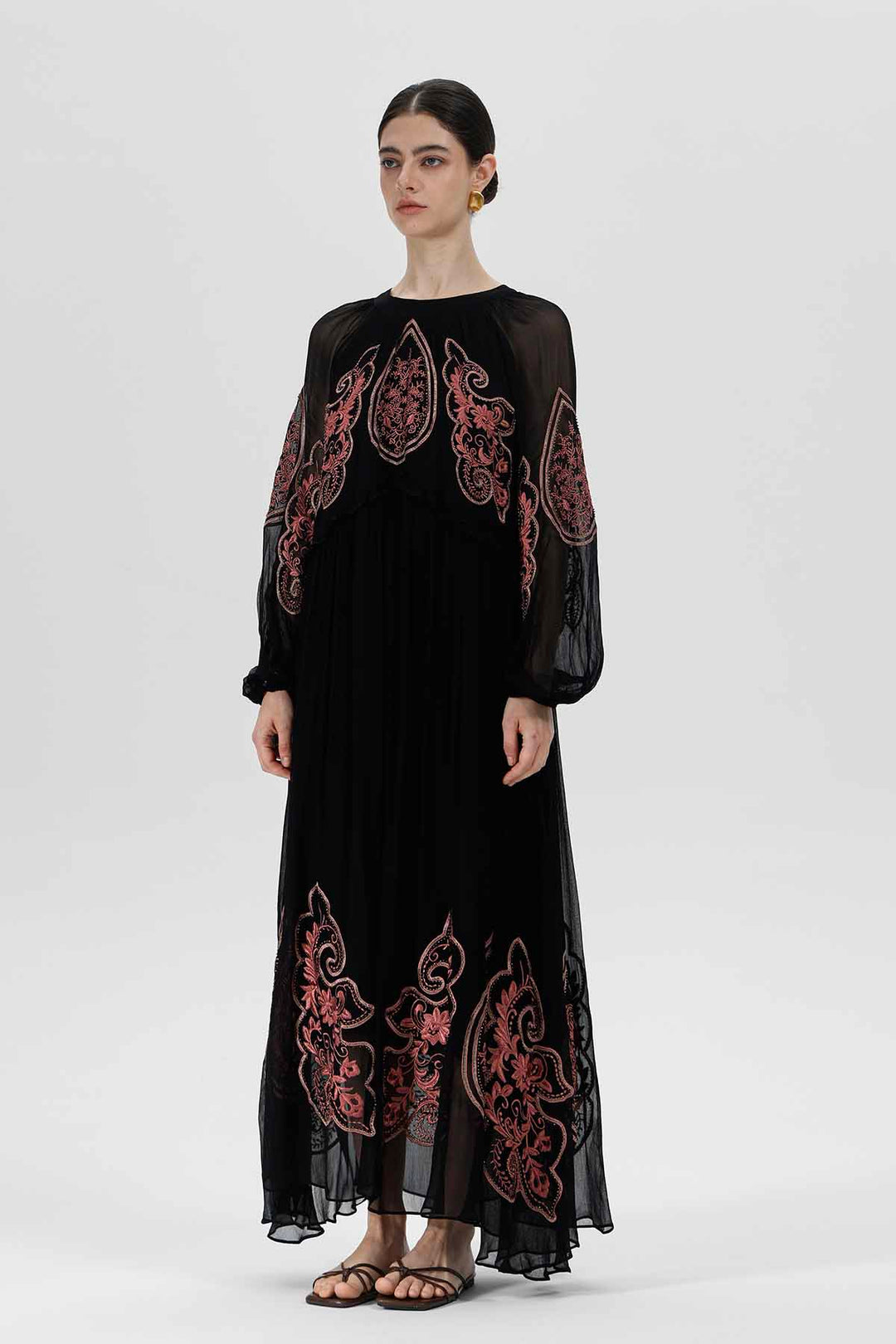 Mila Embroidered Dress