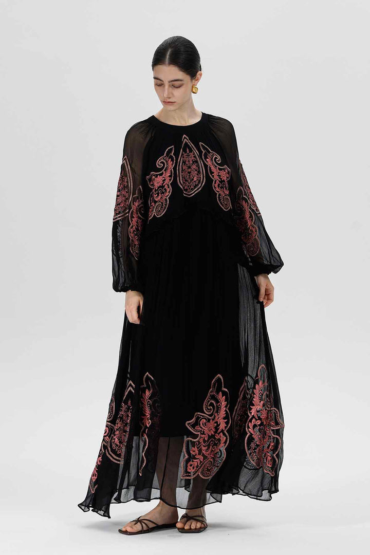 Mila Embroidered Dress