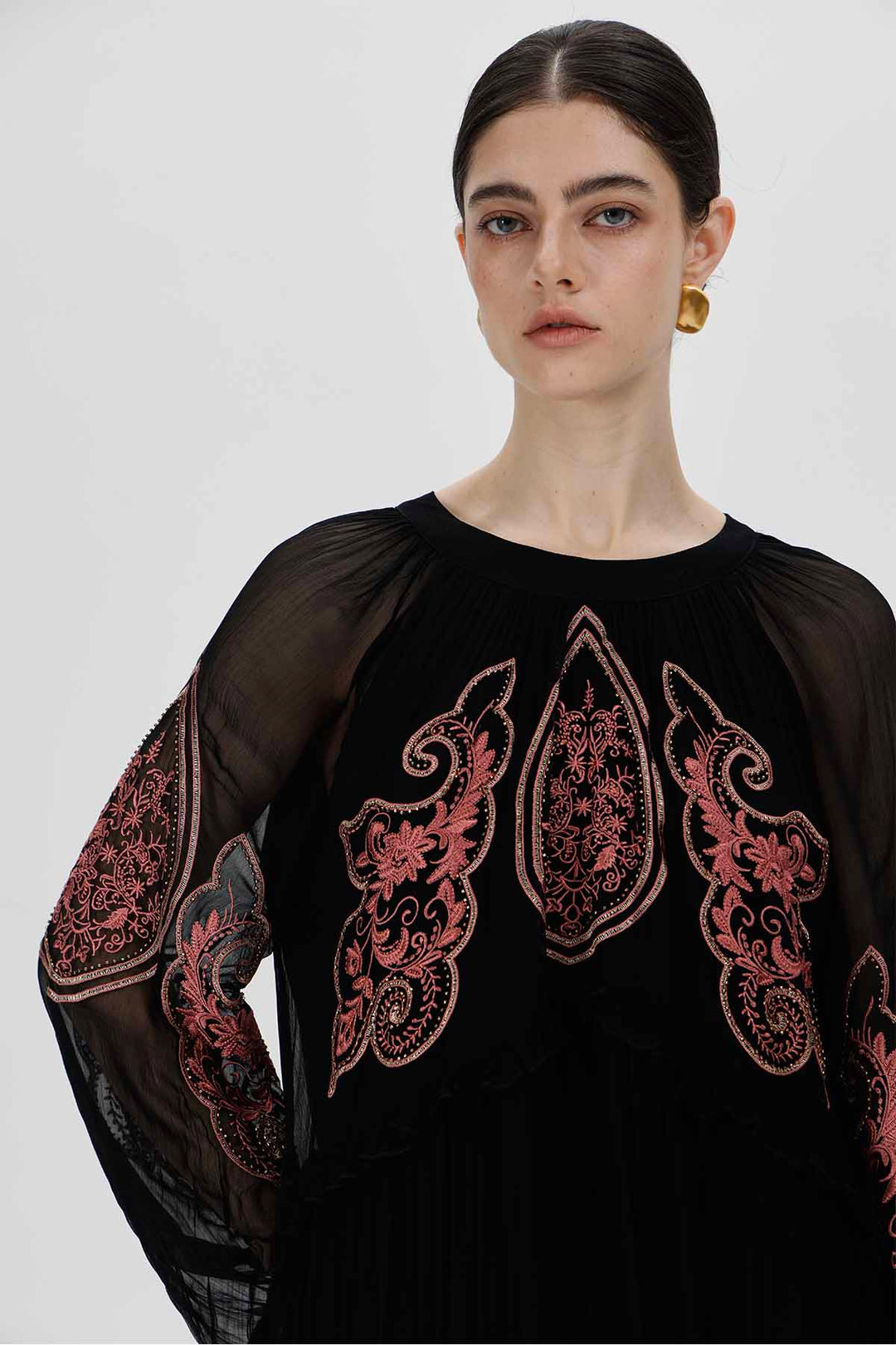 Mila Embroidered Dress