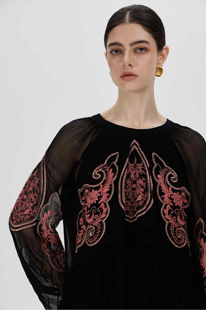Mila Embroidered Dress