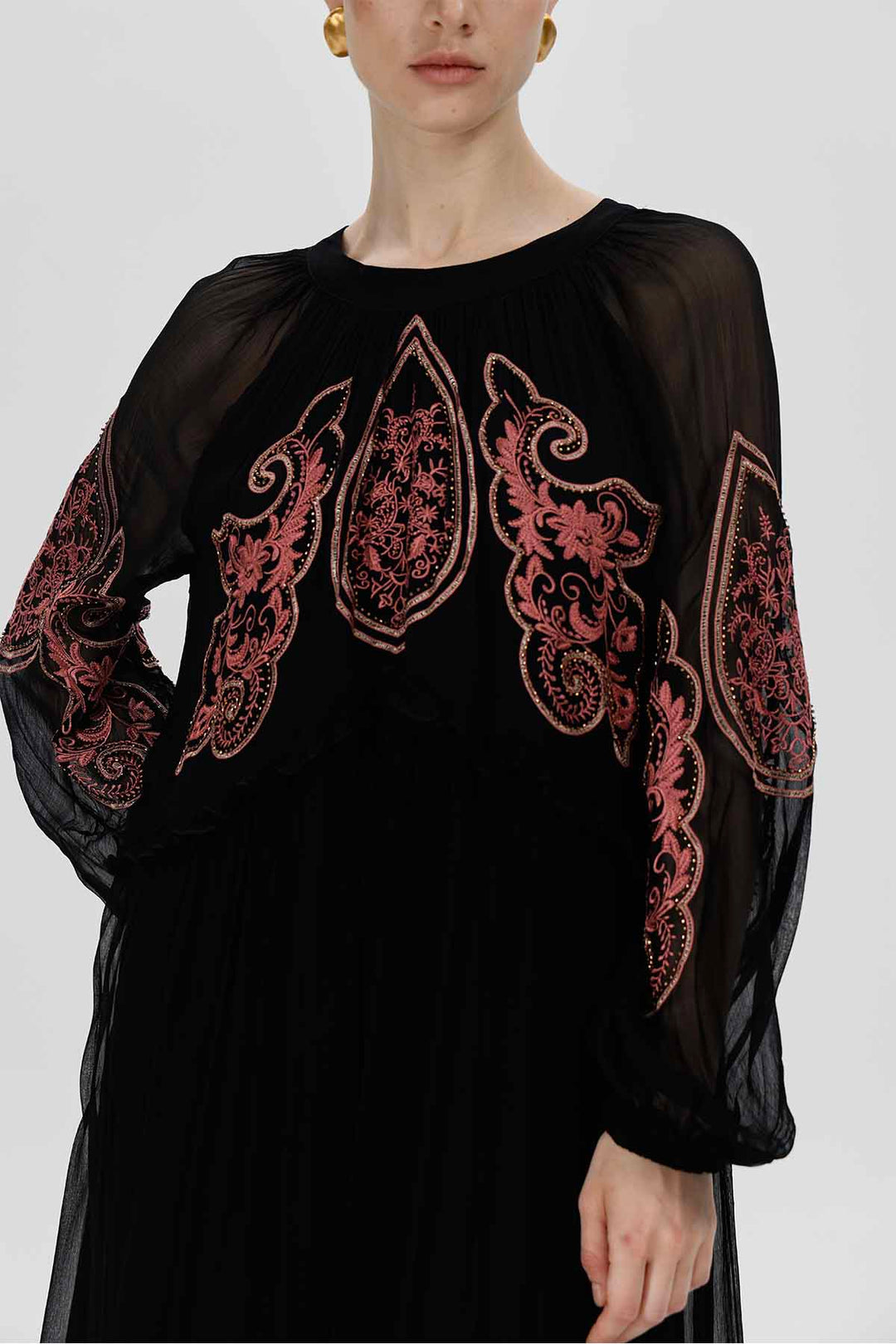 Mila Embroidered Dress
