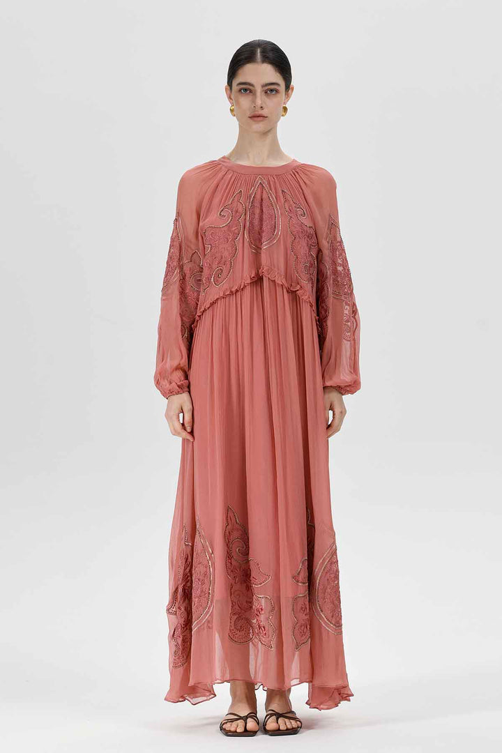 Mila Embroidered Dress